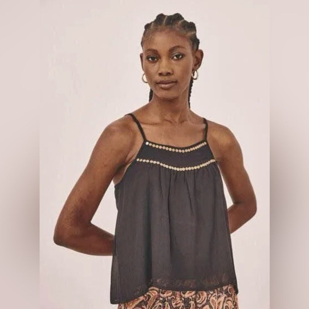 NKN Nekane Boho Coastal Tinku Top & Satiana Pants SET - Medium - $195 MSRP - Picture 4 of 12